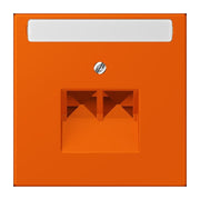 Jung - Einsatz/Abdeckung für Kommunikationstechnik Abdeckung für IAE/UAE LC 969-2 NAUA 260 orange vif (4320S)