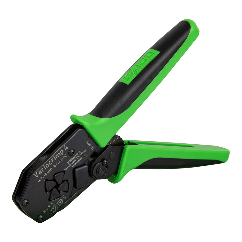 WAGO - Presswerkzeug Kabelschuhe/Verbinder, Aderendhülsen, Schirmanschluss Crimp-Zange Variocrimp 4 206-1204 0,25-4qmm