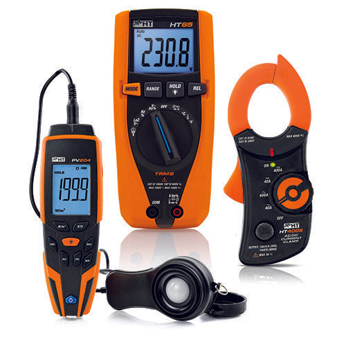 HT Instruments - Messgeräte-Set Leistungsbewertung SOLAR-KIT PV-Anlage