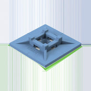 Unex - Befestigungssockel und -element für Kabelbinder Befestigungselemente 1256DT DT U62X blau − 500 Stück