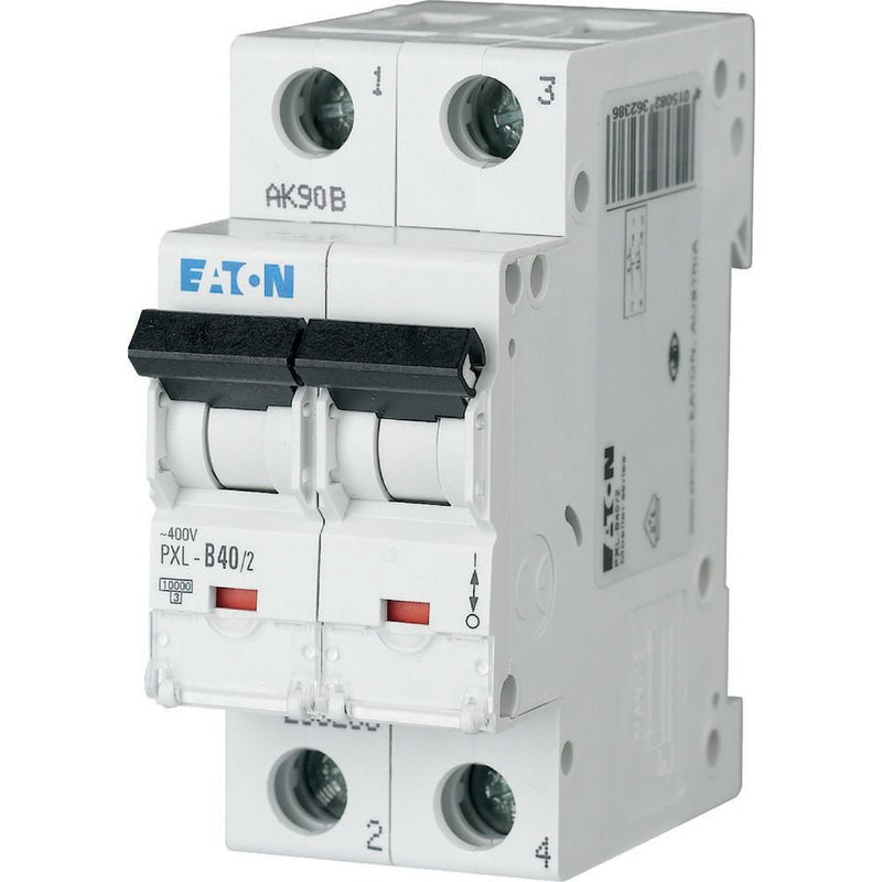 Eaton - Leitungsschutzschalter LS-Schalter m.Beschrift. PXL-D40/2 D 40A, 2p