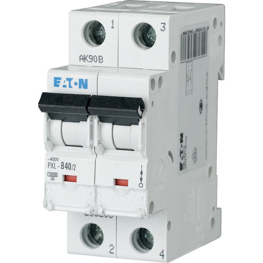 Eaton - Leitungsschutzschalter LS-Schalter m.Beschrift. PXL-D40/2 D 40A, 2p