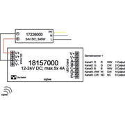 Brumberg Leuchten - LED-Betriebsgerät ZigBee-Dimmer 18157000 IP20,12-24V DC