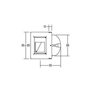 Brumberg Leuchten - Orientierungsleuchte LED-Wandleuchte 0R3929WW 1W/230V LED wws
