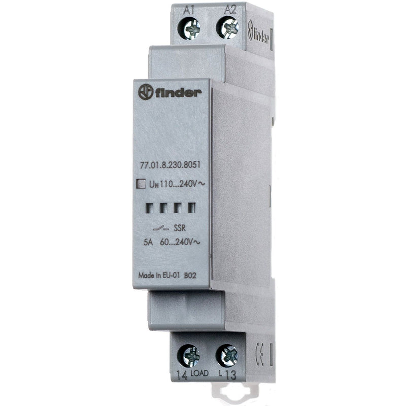 Finder - Halbleiterrelais Lastrelais 5A 77.01.8.230.8051 Eing:230V AC