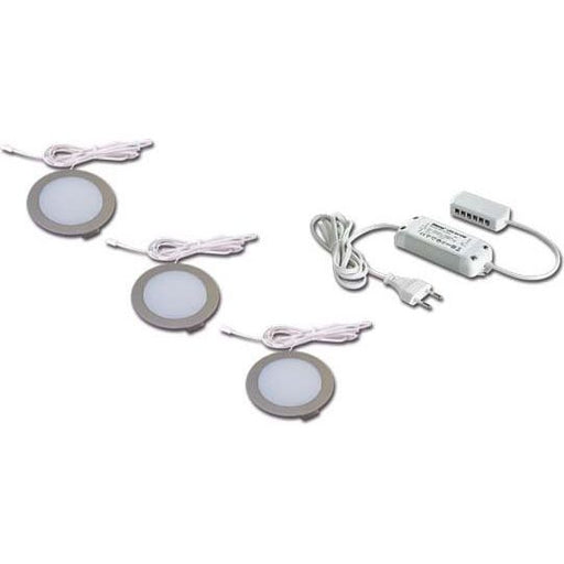 Hera - Downlight/Strahler/Flutlicht 3er-Set LED-Einbauleuchte 61056303003 nw eds +LED24/15W