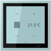 Jung - Bussystem-Mehrfach Bediengerät KNX Raumcontroller LCZ 459 BFD1S 214 ceruleen clair