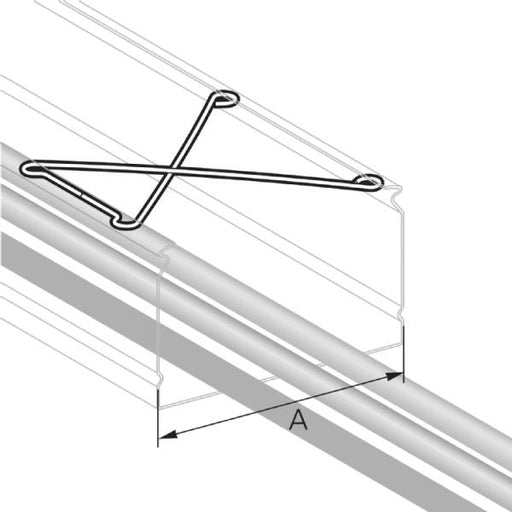 Pflitsch - Kabelhalteklammer für Leitungsführungskanal Rückhalter PIK KR 120/150 S − 10 Stück by Pflitsch
