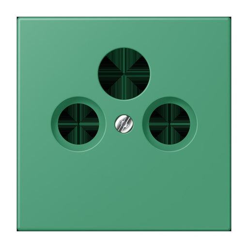 Jung - Einsatz/Abdeckung für Kommunikationstechnik Abdeckung für Sat/BK-Dose LC 990 SAT 250 vert 59 (4320G)