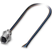 Phoenix Contact - Rundsteckverbinder, feldkonfektionierbar (Industriesteckverbinder) Einbausteckverbinder SACC-E-M5FS #1530605 Sensor-/Aktor-Wandd.