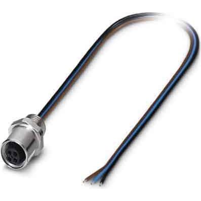 Phoenix Contact - Rundsteckverbinder, feldkonfektionierbar (Industriesteckverbinder) Einbausteckverbinder SACC-E-M5FS #1530605 Sensor-/Aktor-Wandd.