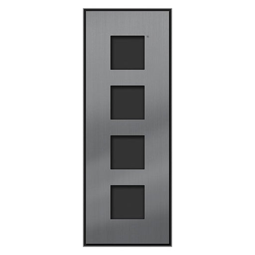 TCS Tür Control - Montageelement für Türstation Inputzmontageset ZAU2051-0030 4 AMI-Modul, 1-spal
