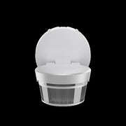 Busch-Jaeger - Bussystem-Bewegungsmelder Busch-Wächter 280° BWA4#2CKA006132A0431 KNX Alusilber