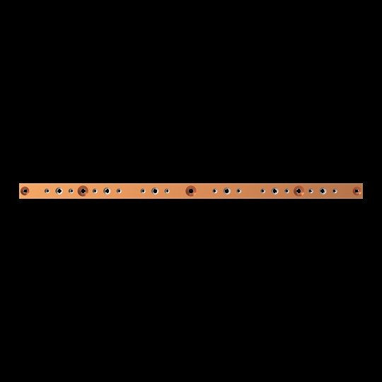 Striebel&John - Sammelschiene Innenausbau Modul ZX1222 3FB 30x10