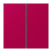 Jung - Abdeckung/Bedienelement für Installationsschalterprogramme Tastensatz 2fach LC 402 TSA 230 rouge rubia