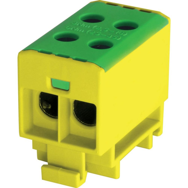 Eaton - Verteilerbaugruppe Klemmen Klemmenblock BPZ-KC-2/35PE-ALU 2x35mm² − 10 Stück