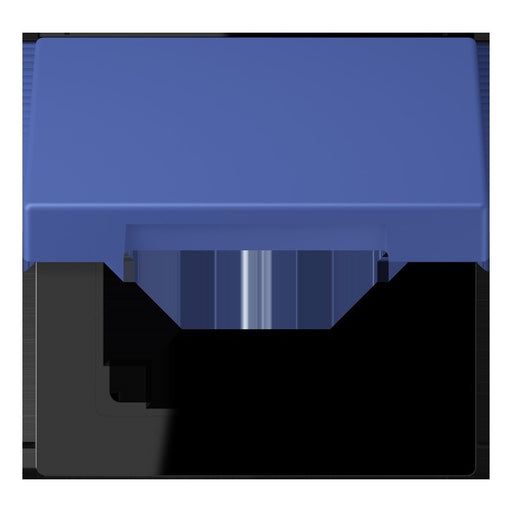 Jung - Abdeckrahmen Klappdeckel m. Stellfeder LC 990 BFKL 206 bleu outremer 31