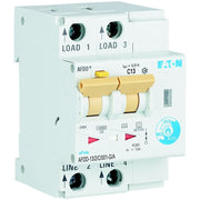 Eaton - Kombination FI-Schalter/Leitungsschutzschalter mit Zusatzeinrichtung Brandschutzschalter AFDD-13/2/C/001-G/A 2p,C,13A,10mA,TypG/A