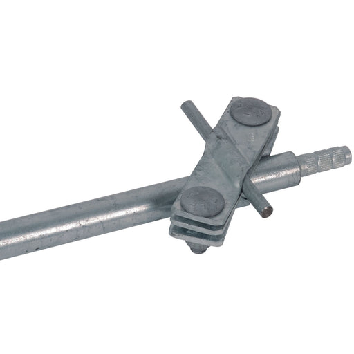 DEHN - Anschlussklemme für Stab-/Tiefenerder TE-Anschlussschelle 620 015 St/tZn D20 f.Rd7-10