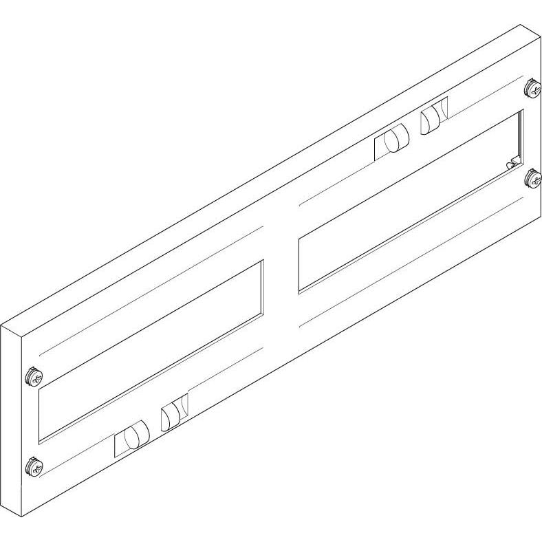ABN - Abdeckung für Verteilerfeld Abdeckplatte FAO21N 500x150mm 2FB/1RE