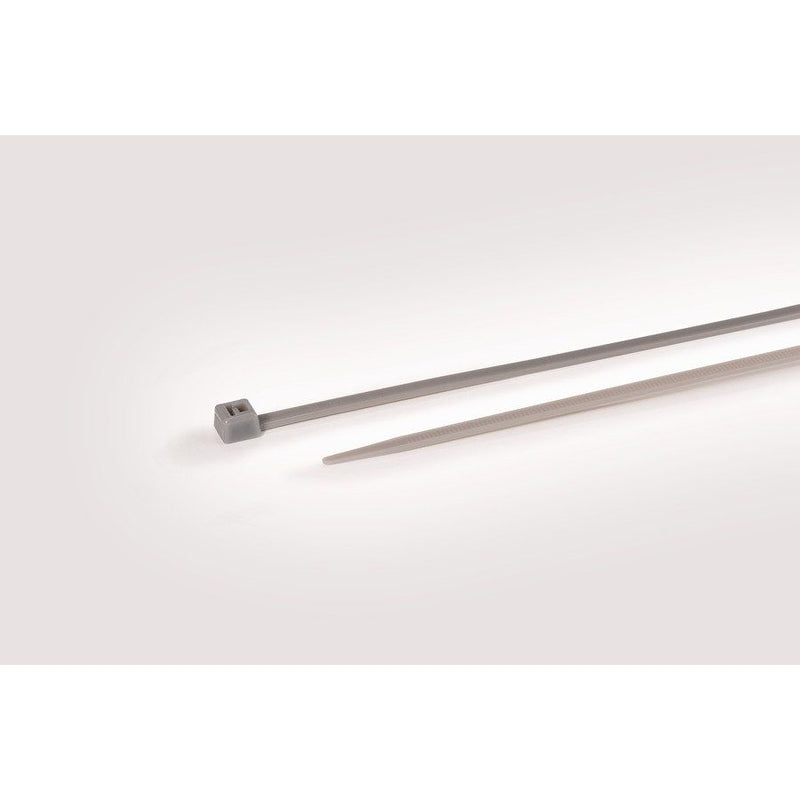 HellermannTyton - Kabelbinder T50R-PVDF-GY Innenverz.200x4.7mm − 100 Stück