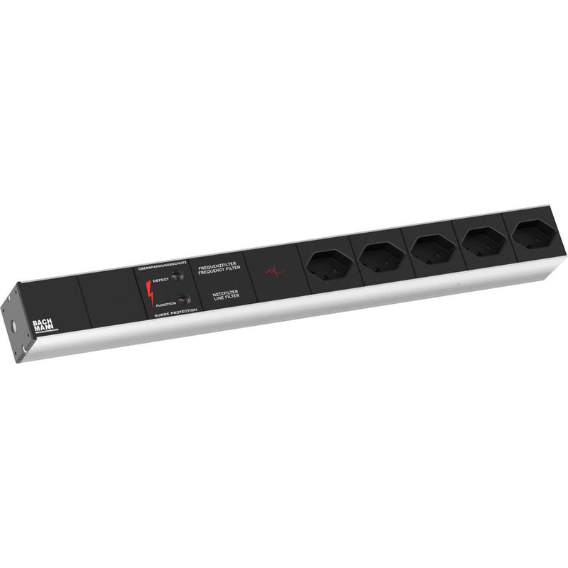Bachmann - Power distribution unit (PDU) Steckdosenl. 482,6mm(19Z) 800.1261 5xCH T13 2,0m