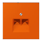 Jung - Einsatz/Abdeckung für Kommunikationstechnik Abdeckung für IAE/UAE LC 969-2 UA 260 orange vif