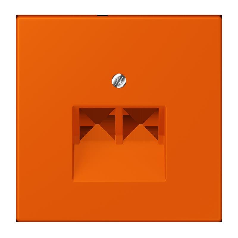 Jung - Einsatz/Abdeckung für Kommunikationstechnik Abdeckung für IAE/UAE LC 969-2 UA 260 orange vif
