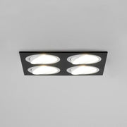 Brumberg Leuchten - Downlight/Strahler/Flutlicht Einbaumodul quadratisch 45031560 4-fach
