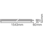 Ledvance - Decken-/Wandleuchte LED-Feuchtraumleuchte DPCOMP1500V50W840PS 840, IP66