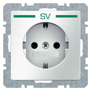 Berker - Steckdose SCHUKO-Steckdose 47436039 m.Aufdruck pws