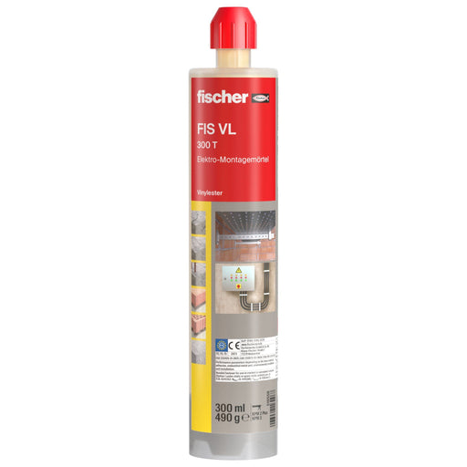 Fischer Deutschl. - Mörtelpatrone für Verbundanker Elektro-Montagemörtel 300 T #519558