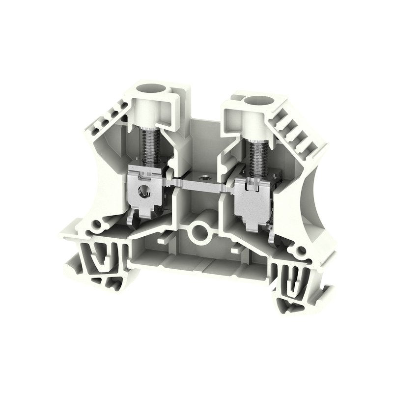 Weidmüller - Durchgangs-Reihenklemme Klemme WDU 10 WS Schraubanschl.,10mm² − 50 Stück