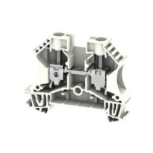 Weidmüller - Durchgangs-Reihenklemme Klemme WDU 10 WS Schraubanschl.,10mm² − 50 Stück