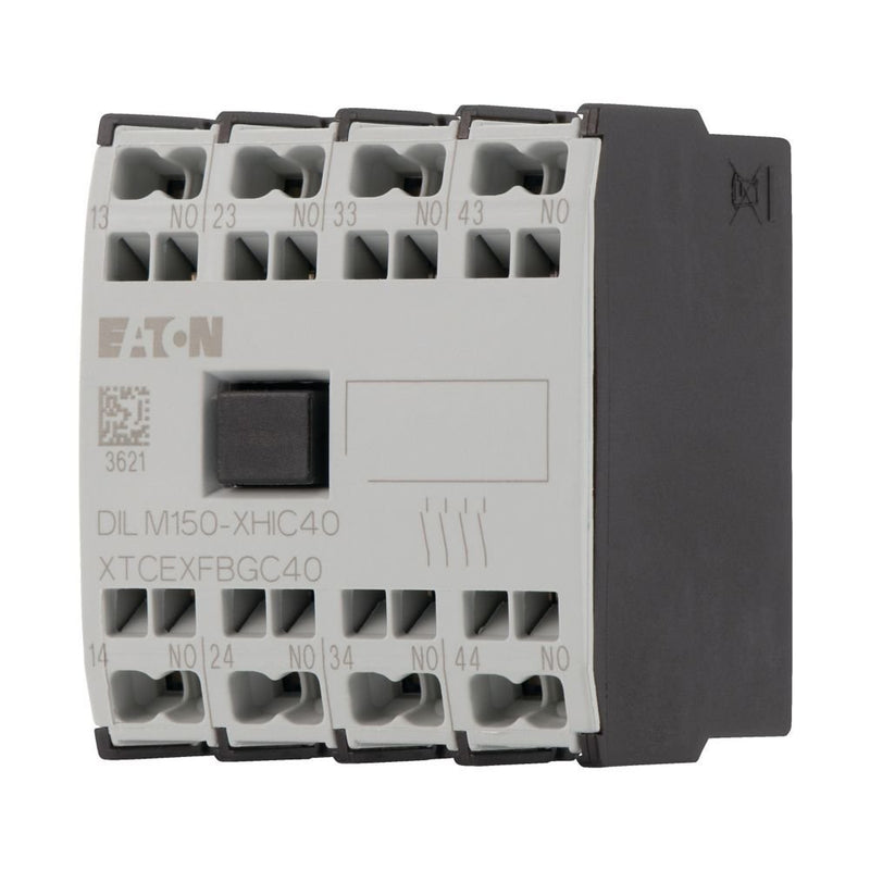 Eaton - Hilfsschalterblock Hilfsschalterbaustein 4pol DILM150-XHIC40 16A Frontbefestigung