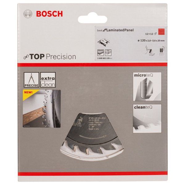 Bosch - Kreissägeblatt Vorritzblatt Top Precision 2608642129 Best for Laminated