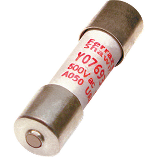 Mersen - Zylindrische Sicherung Sicherungseinsatz zylindr. A050URD1T13I aR 10x38 1A − 10 Stück
