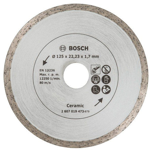 Bosch - Trenn-/Schleifscheibe Diamanttrennscheibe für 2607019473 Fliesen Durchmesser:
