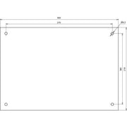 DEHN - Zubehör/Ersatzteile für Erdung und Blitzschutz Hinweisschild HWS300X210AGB#480598 ! Getrennter Blitzs.