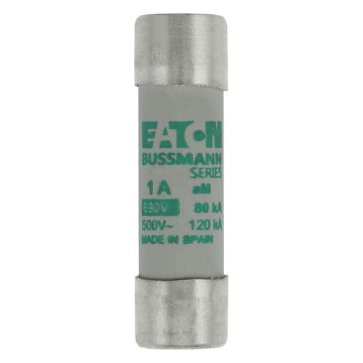 Eaton - Zylindrische Sicherung Sicherungseinsatz Nieders. CYLINDRICA#C14M1 1A AC 690V 80kA − 10 Stück