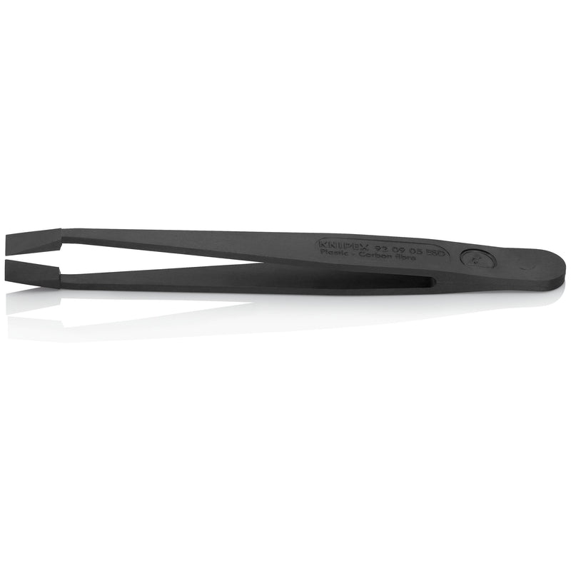 Knipex - Pinzette Kunststoffpinzette 92 09 05 ESD ESD Glatt 115 mm − 1 Stück
