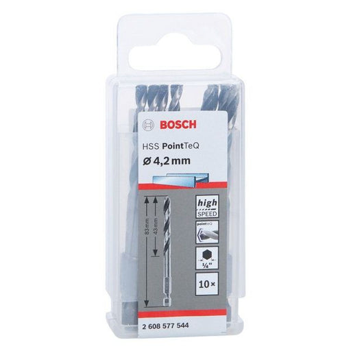 Bosch - Bohrer HSS PointTeQ 2608577544 Sechskantbohrer 4,2