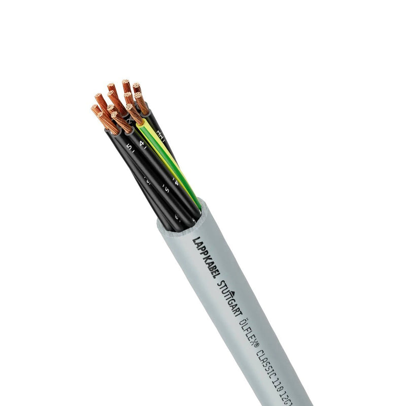 Lapp Kabel&Leitung - Energiekabel < 1 kV, für ortsveränderlichen Einsatz ÖLFLEX CLASSIC 110 15G0,75 1119115/1000 − 1000 Meter