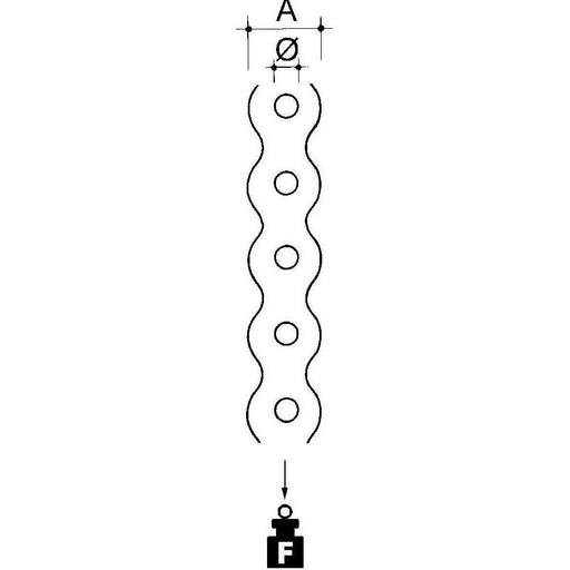 Niedax - Montageband Lochbandeisen SG-18 (VE10m)