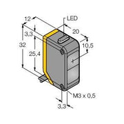 Turck - Lichttaster mit Hintergrundausblendung Opto Sensor Q20PFF150 W/30 Lichttaster