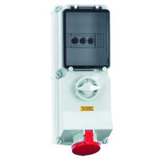 Bals Elektrotech - CEE-Steckdose abschaltbar, abgesichert (IEC 60309) Wandsteckdose abschaltbar 17527 verriegelt abgesich