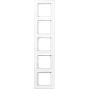 Jung - Abdeckrahmen Rahmen 5-fach aws AC 585 WW waage/senkrecht