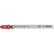 Bosch - Stichsägeblatt PRO Plastics PVC clean 2608667446 T102H Stichsägeblatt