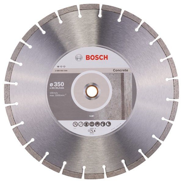 Bosch - Trenn-/Schleifscheibe Diamanttrennscheibe 2608602544 Standard for