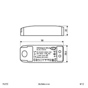 EVN Lichttechnik - LED-Betriebsgerät LED-Netzgerät PLK 112 350mA 1-12 Watt